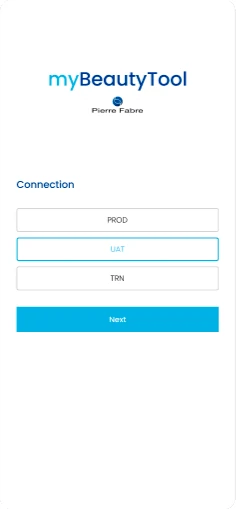 Choix de l'environnement Salesforce (PROD, UAT, TRN) à la connexion